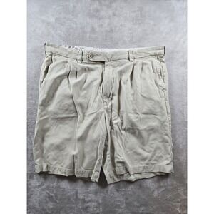 Tommy Bahama‎ Mens 36 Fit 34 Casual Shorts Silk Blend Pleated Pockets 8.5" Read